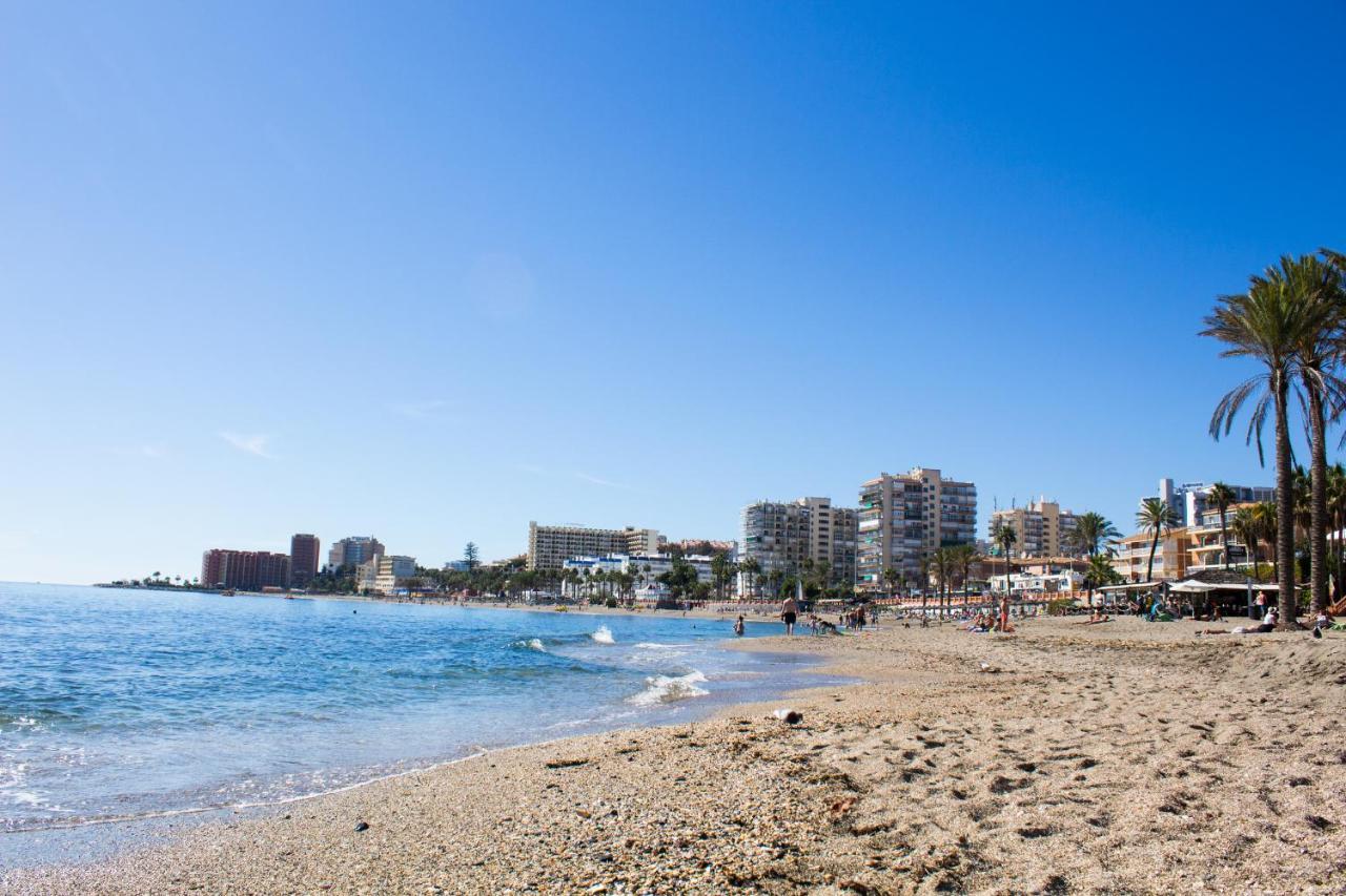 Benal beach suite, estudio con parque acuático y vistas al mar. Benalmádena Exterior foto