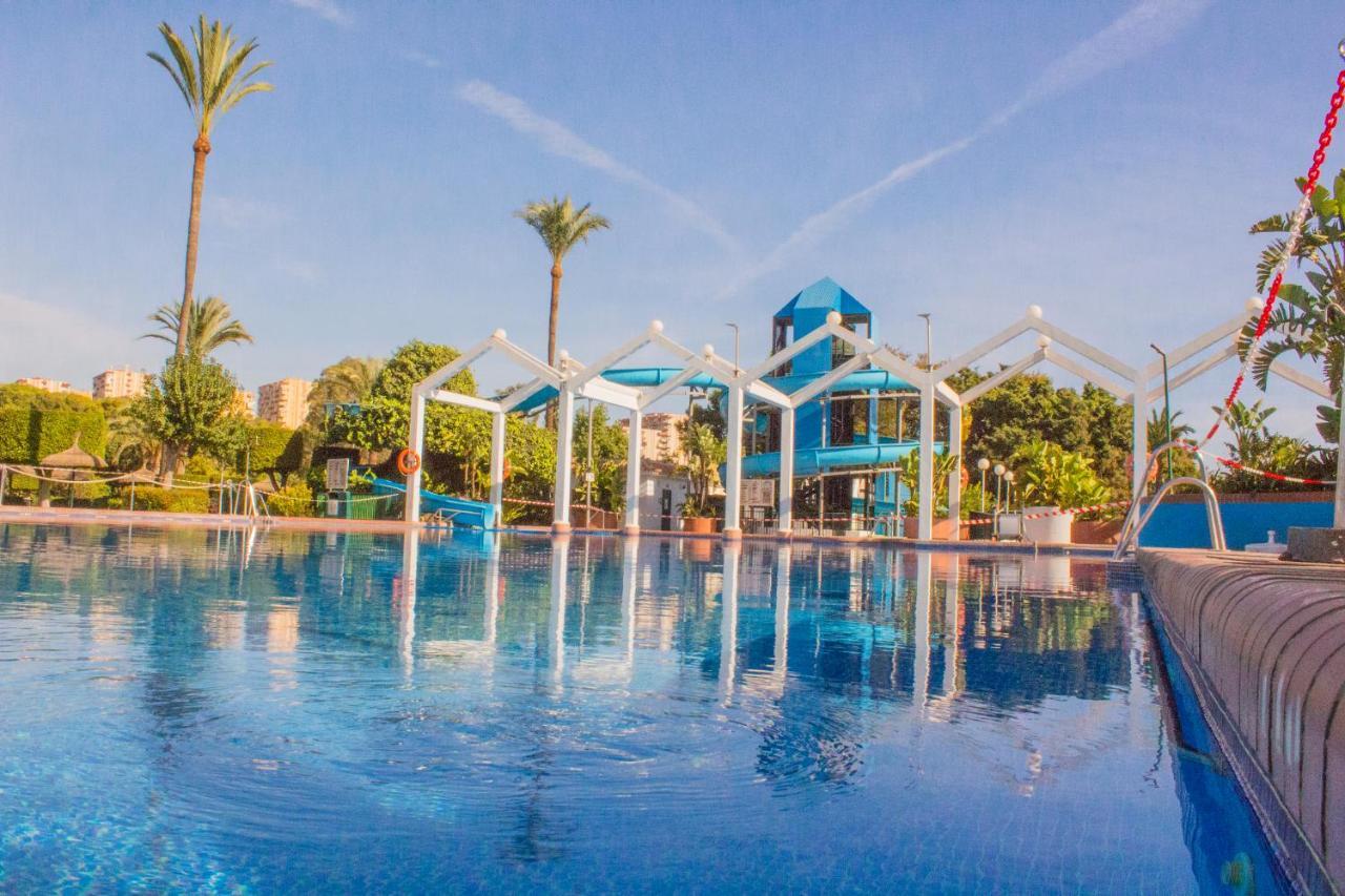 Benal beach suite, estudio con parque acuático y vistas al mar. Benalmádena Exterior foto