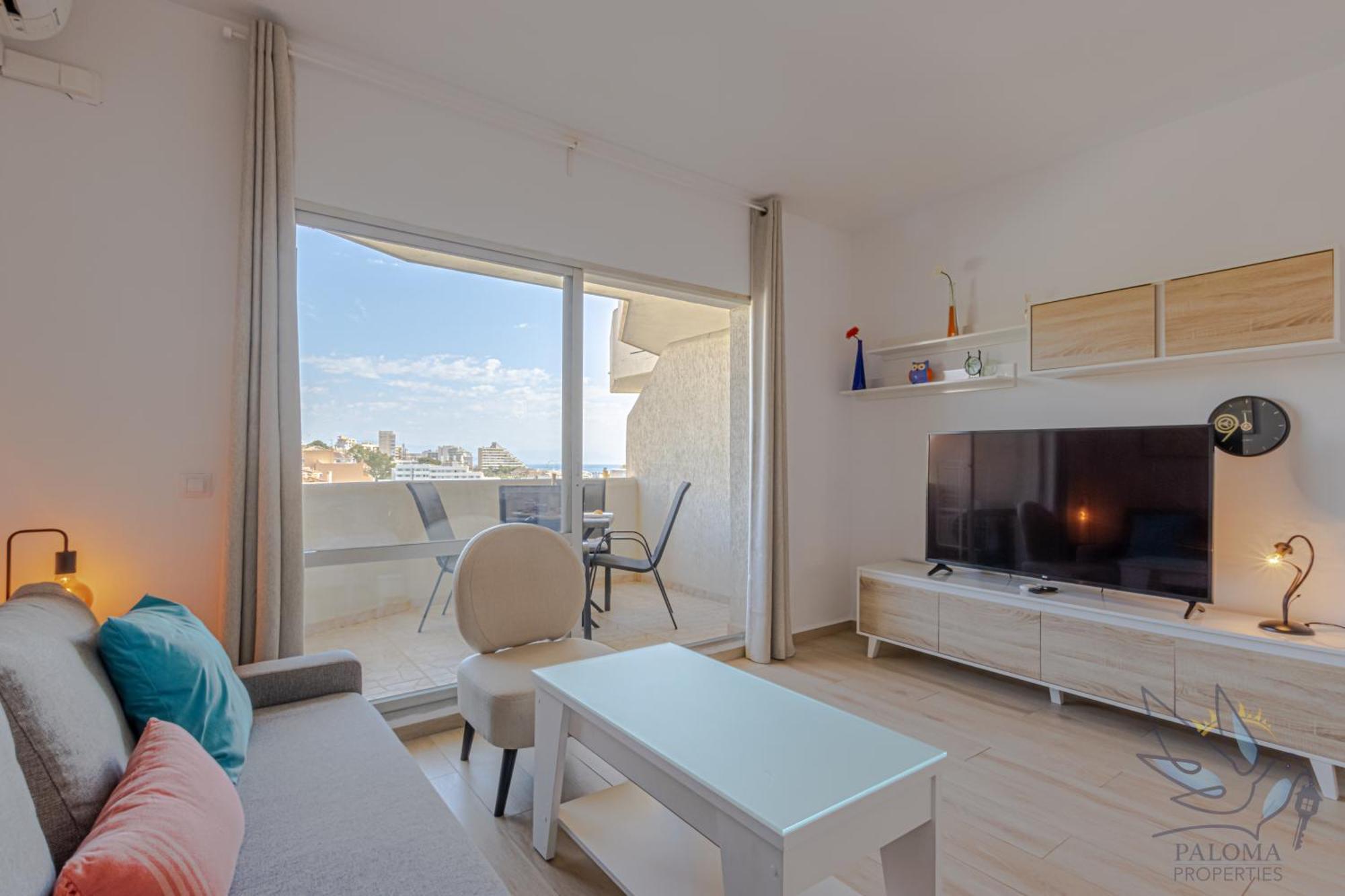 Benal beach suite, estudio con parque acuático y vistas al mar. Benalmádena Exterior foto